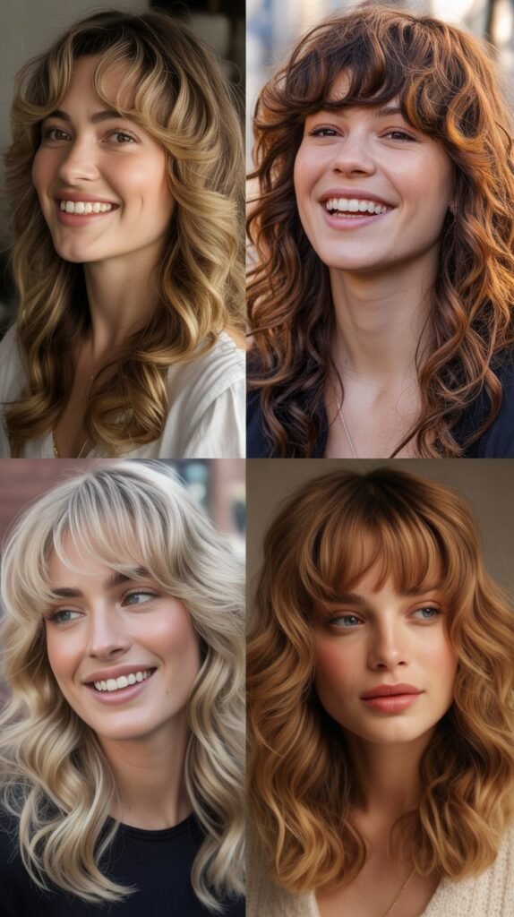 Textured Fringe with Natural Waves