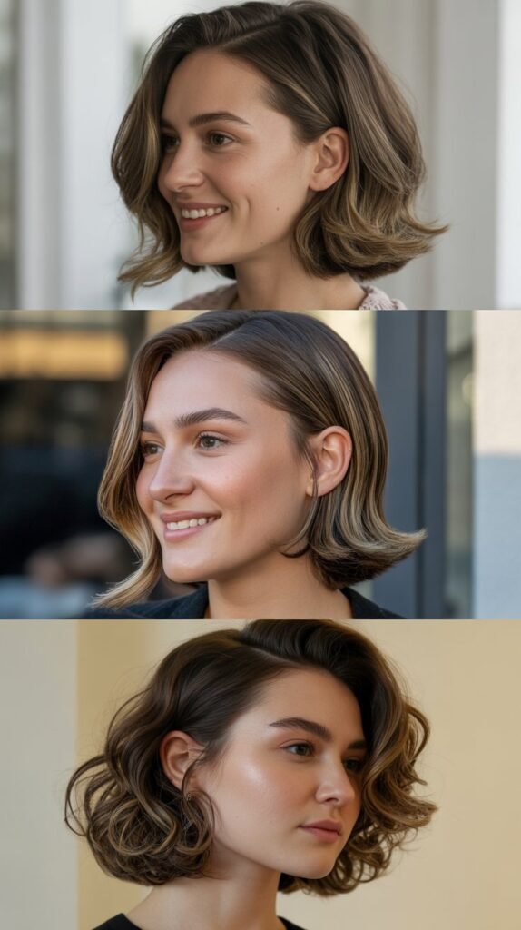 Face-Framing with Undercut Layers