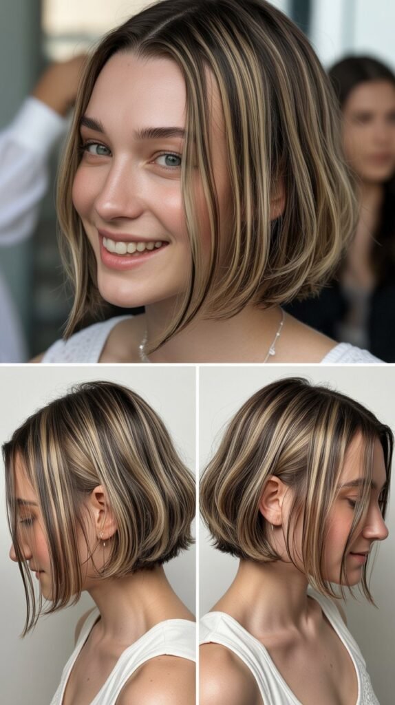 Long Bob With Delicate Ribbon Layers