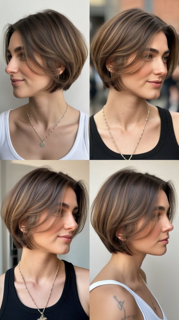  Long Bob With Diagonal Forward Layers
