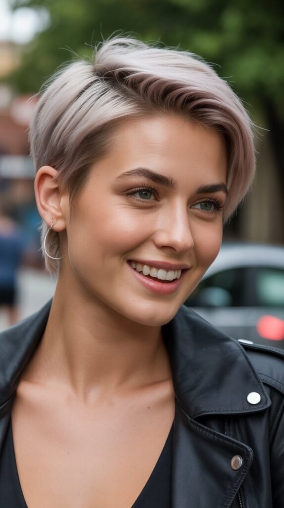 The Slicked-Back Pixie