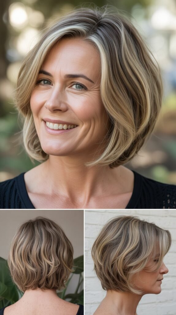 A-Line Layered Bob