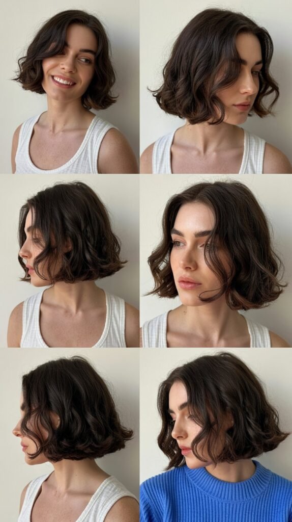 Angled Bob at Chin Length
