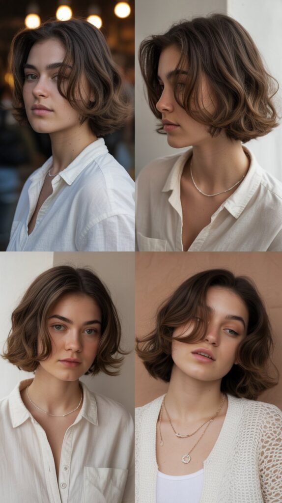  Asymmetrical Chin-Length Style