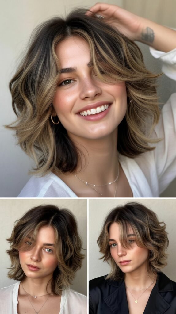 Asymmetrical Front Layers for Edgy Style