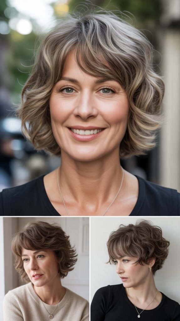  Asymmetrical Wispy Bangs