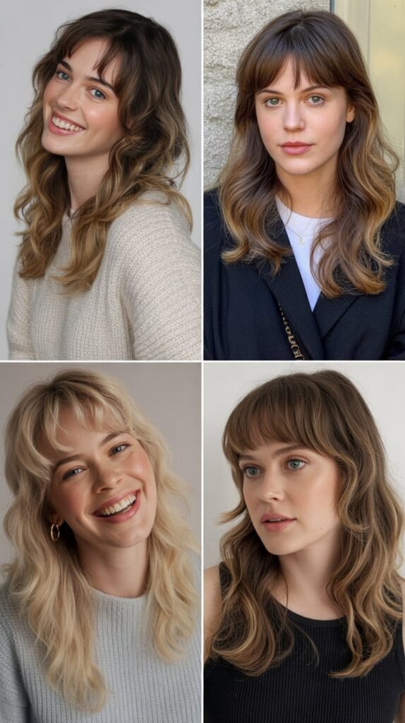 Bangs Across Different Ages