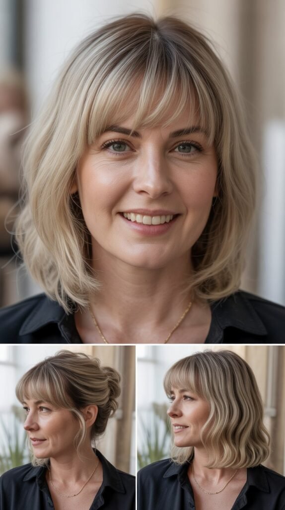 Blunt Cut with Micro Bangs