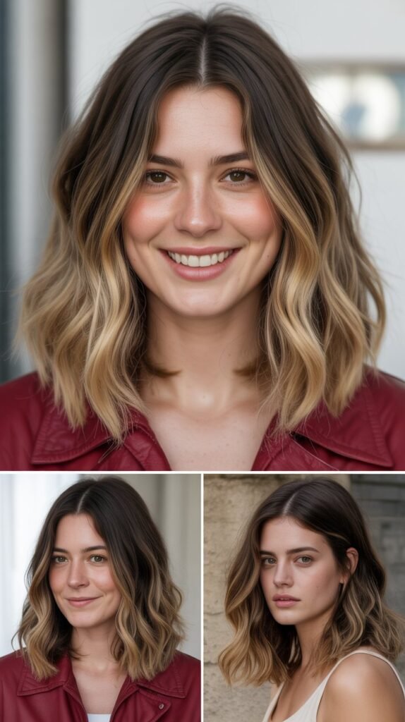  Chin-Length Cut with Ombre
