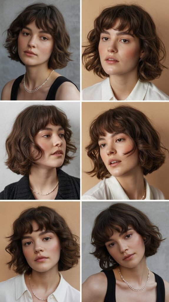 Choppy Chin-Length Cut