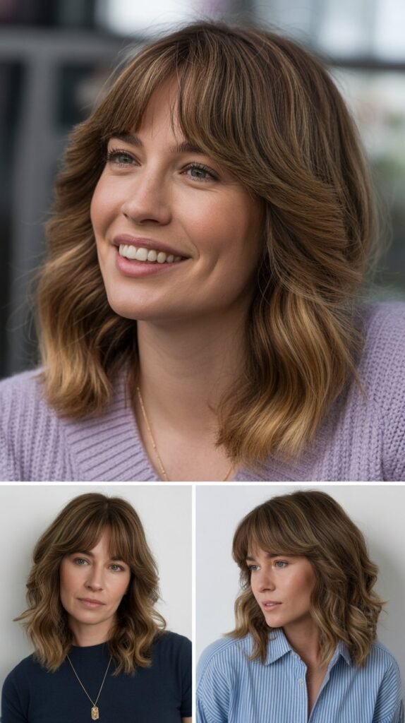  Curtain Bangs with Deep Side Part Alternative