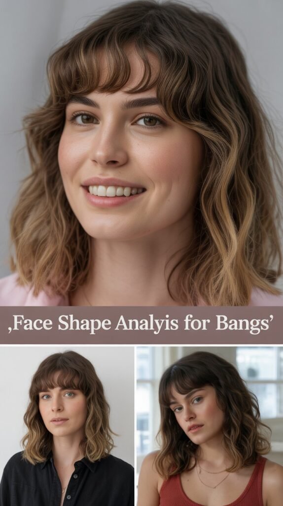 Face Shape Analysis for Bangs
