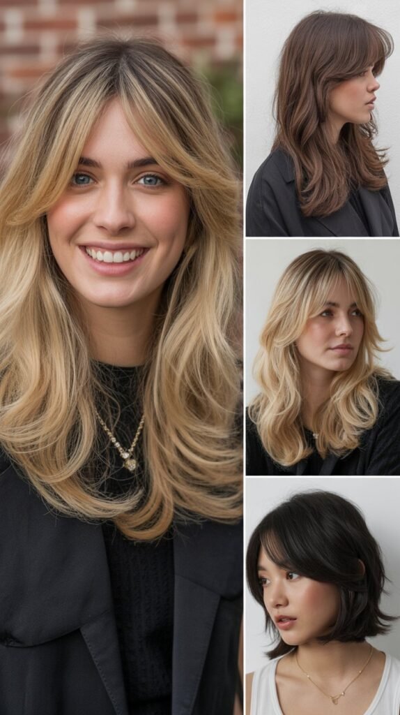  Flowing Layers With Arched Side Fringe