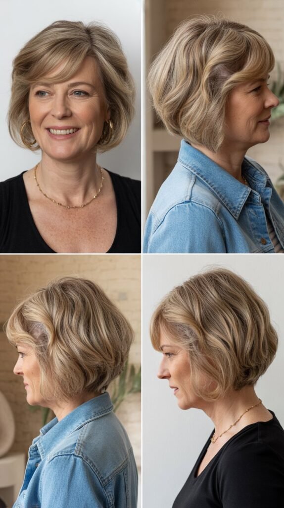  Graduated Bob with Stacked Back