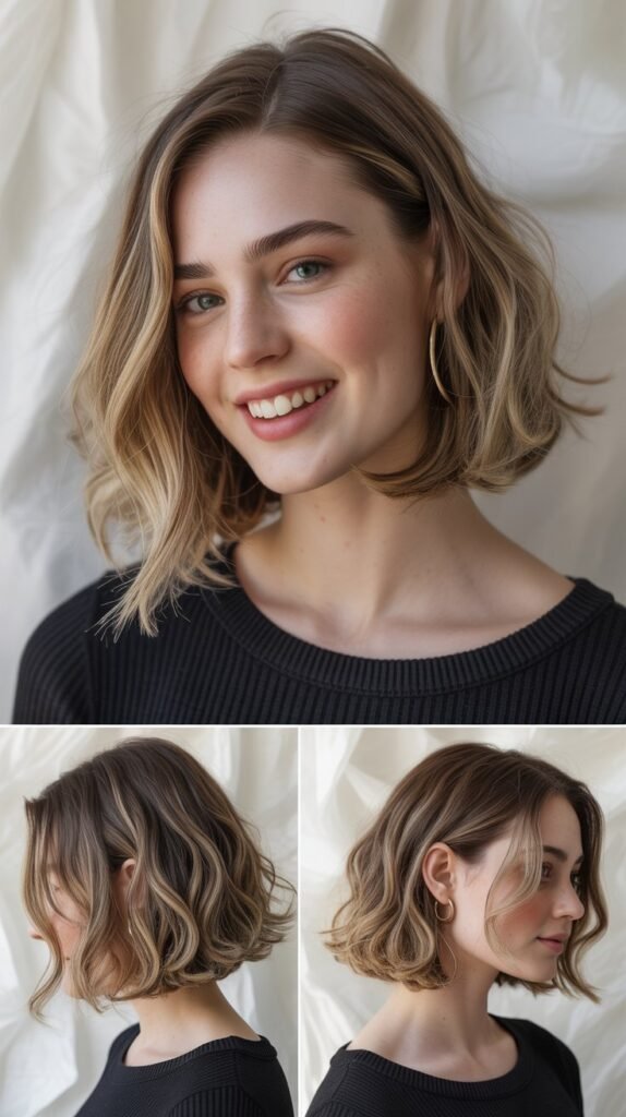 Graduated Chin-Length Bob