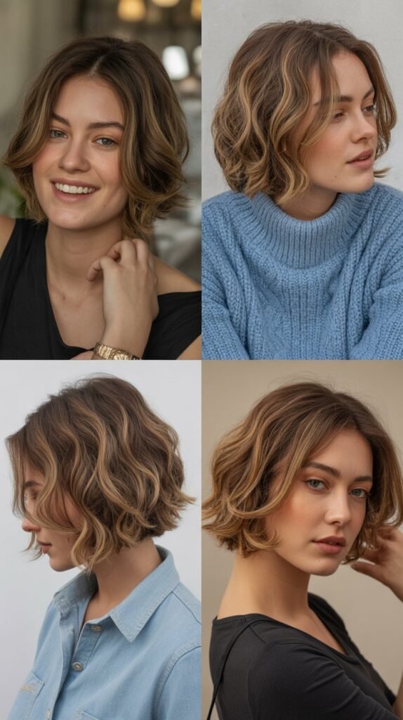 Graduated Layered Chin Bob