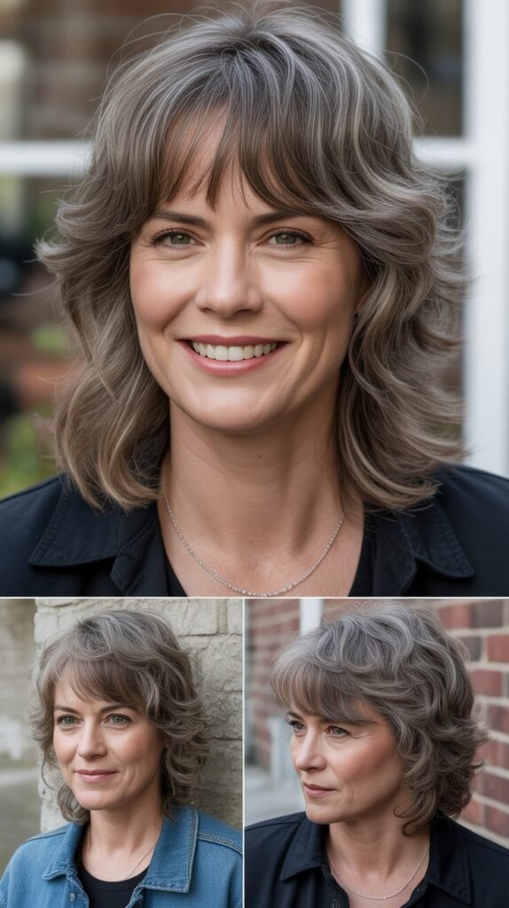  Grown-Out Rocker Bangs