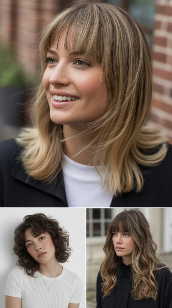  Layered Fringe with Flowing Length