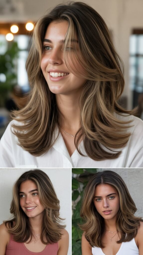 Layered Long Hair Care and Maintenance Routine