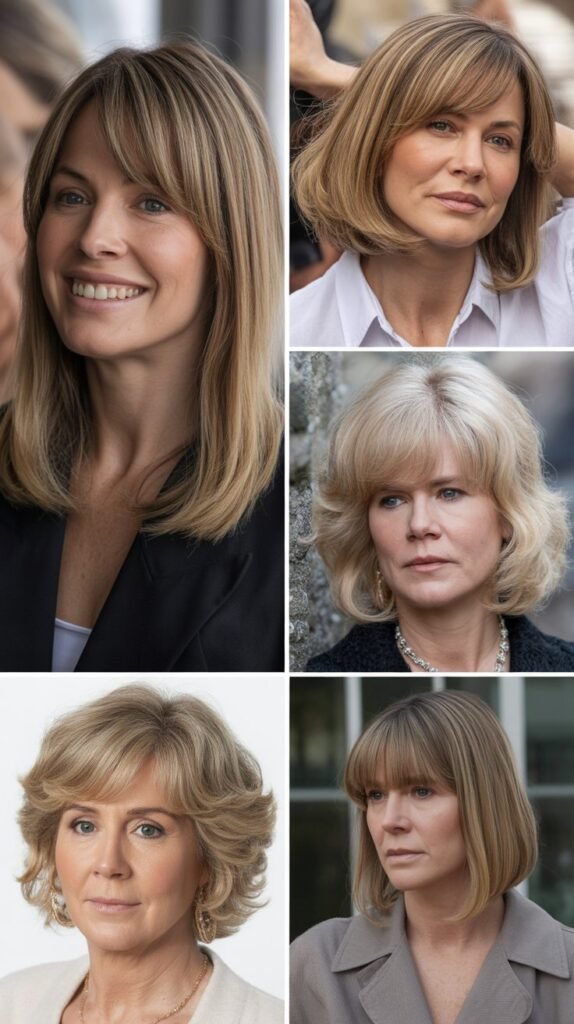  Long Side Bangs (Bardot Style)