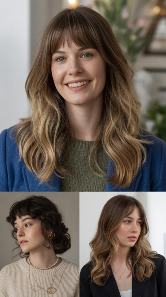 Low-Maintenance Bangs