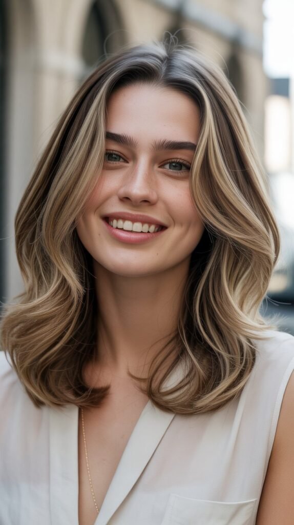 Rounded Face-Framing Layers