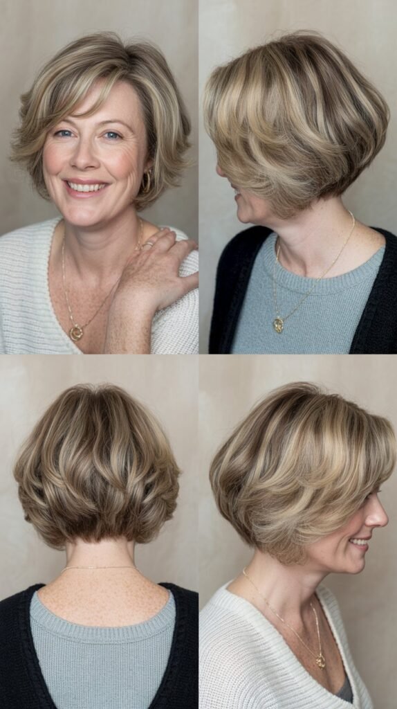  Rounded Layered Bob