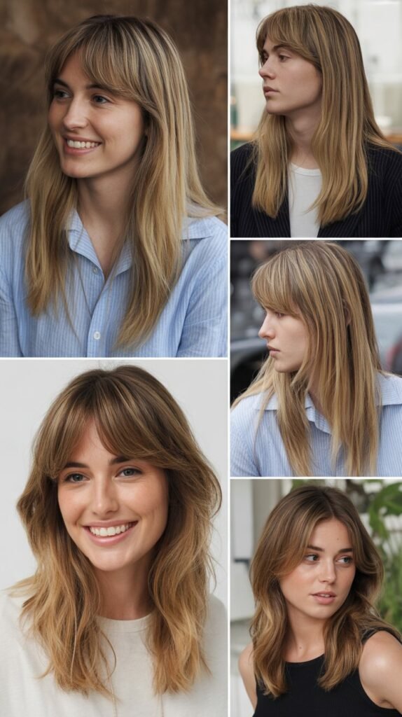 Side Fringe With Graduated Face-Framing Layers