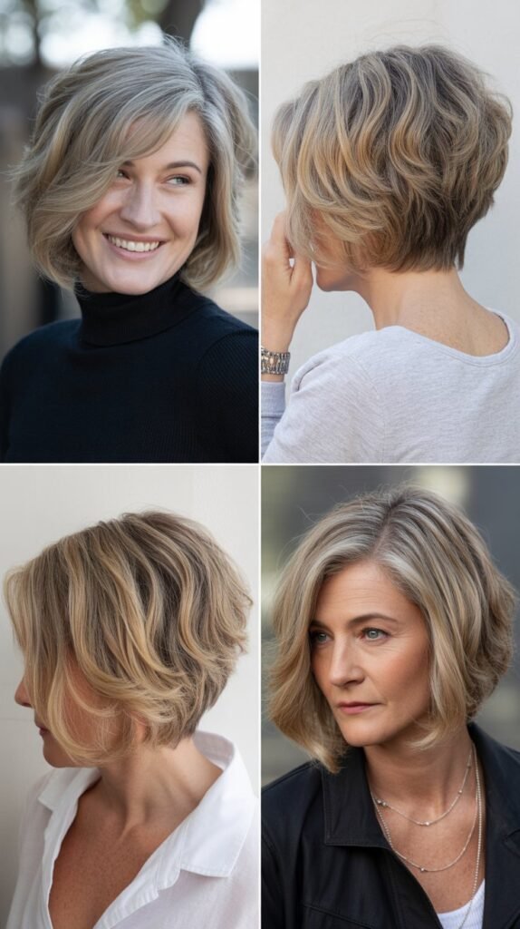 Side-Swept Asymmetrical Lob