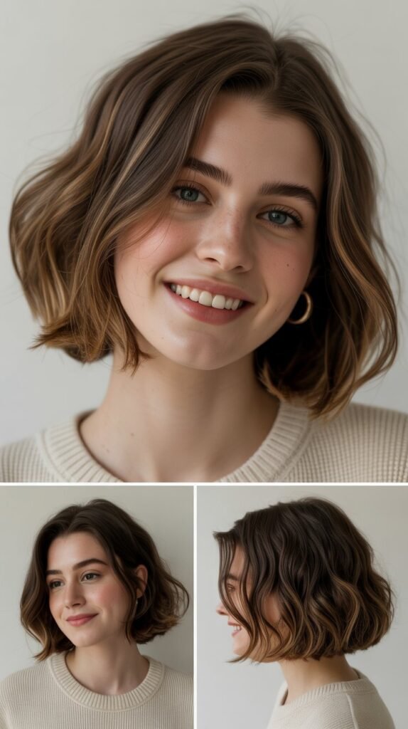  Soft Rounded Bob