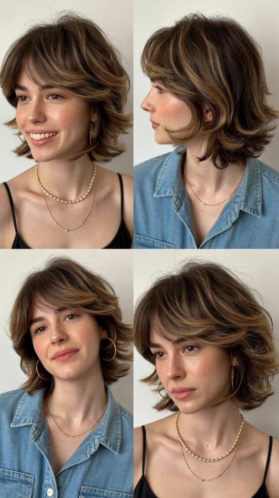 Textured Ends Layers With Grown-In Fringe
