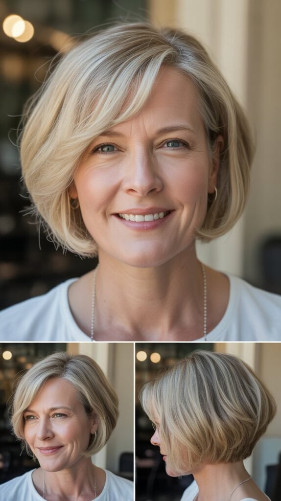The Soft A-Line Bob