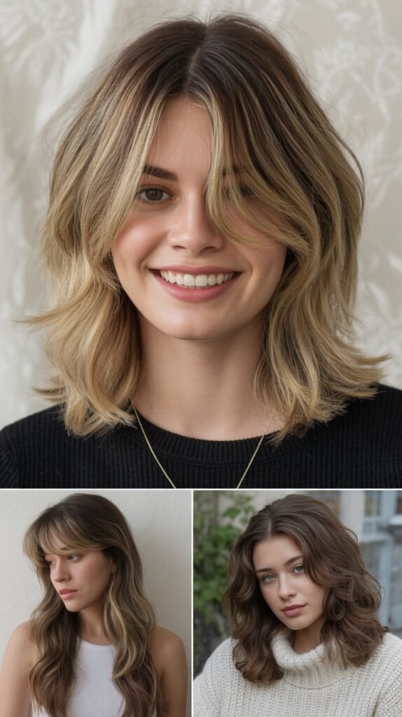 Wispy Front Layers with Blunt Ends