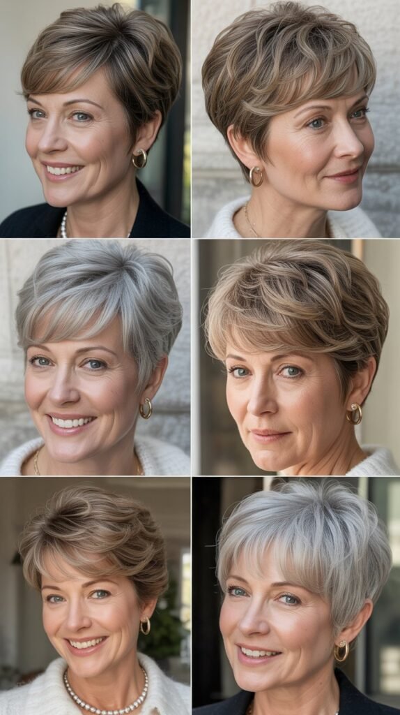  Pixie Cuts with Texture