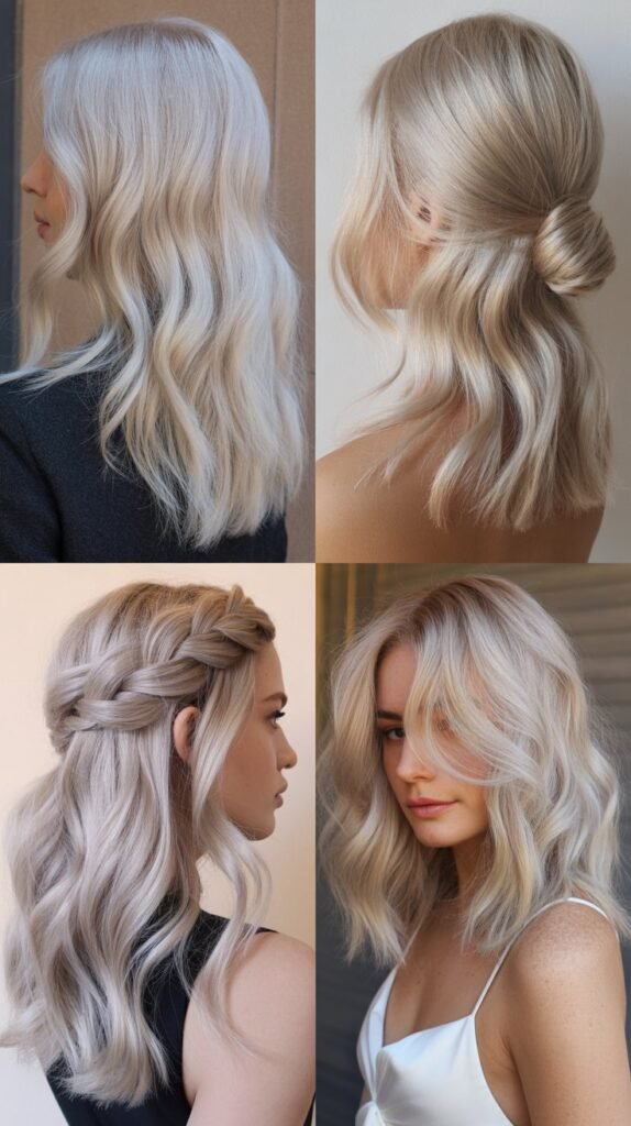 Pearl Blonde: Iridescent Elegance