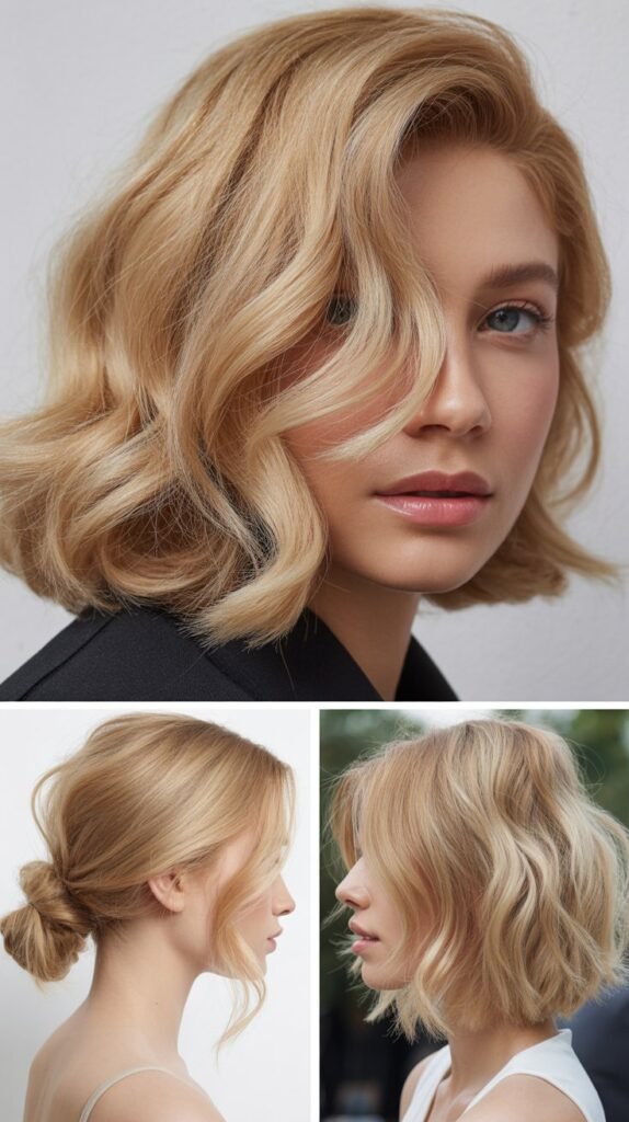  Champagne Blonde Elegance
