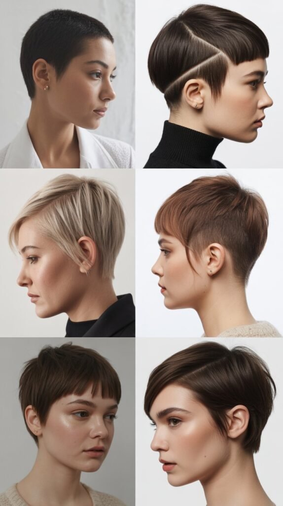 25. Angular Pixie with Sharp Lines