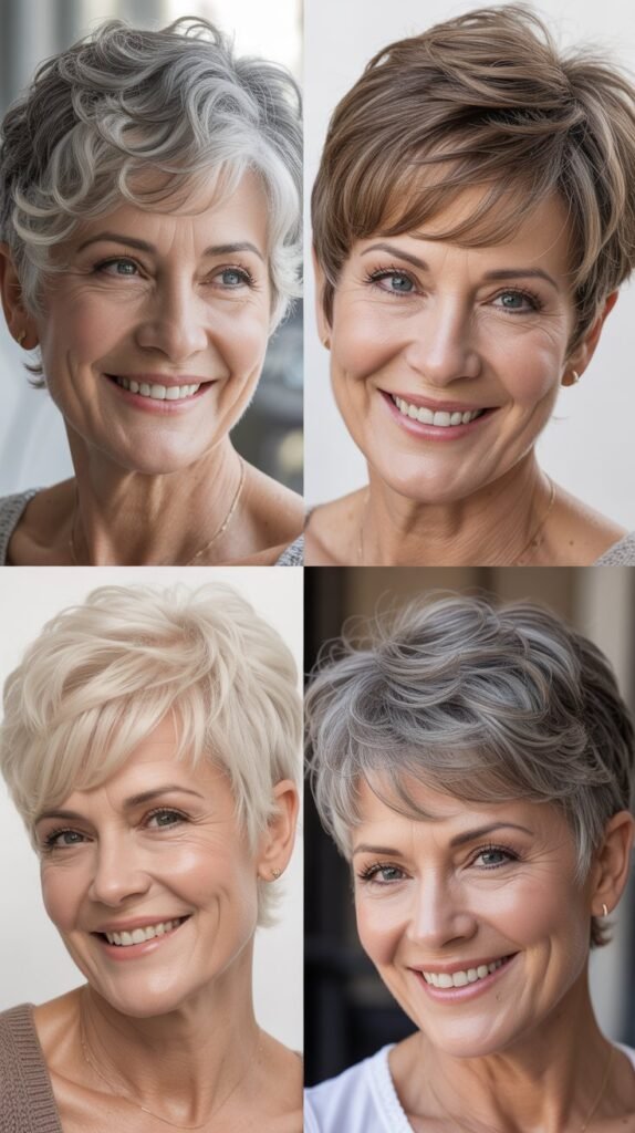 . Choppy Layered Pixie