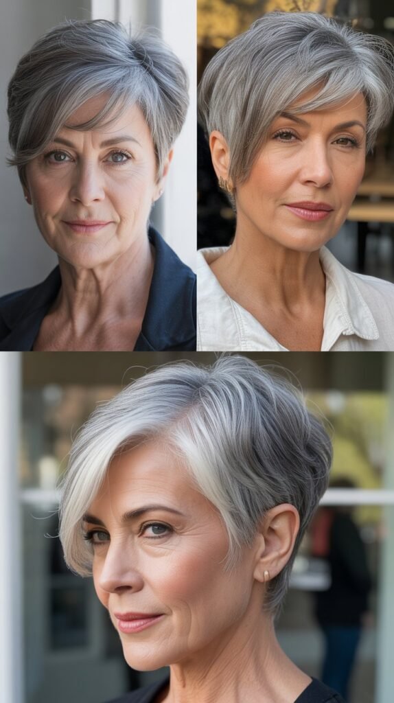 Angled Pixie with Long Side Section