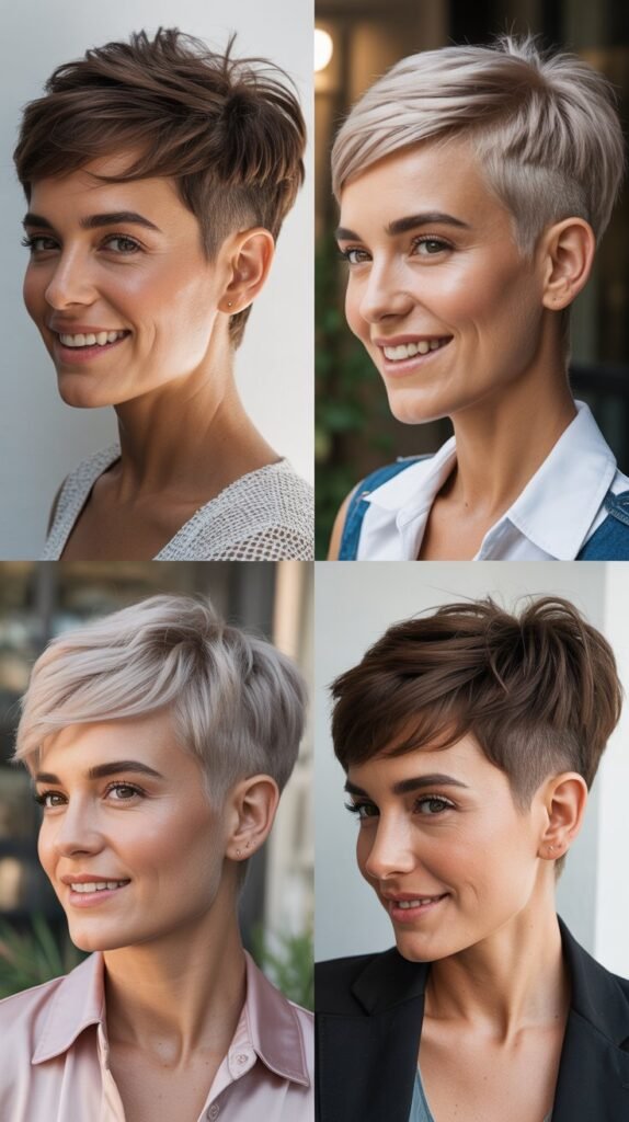 Soft Undercut Pixies for Hidden Edge