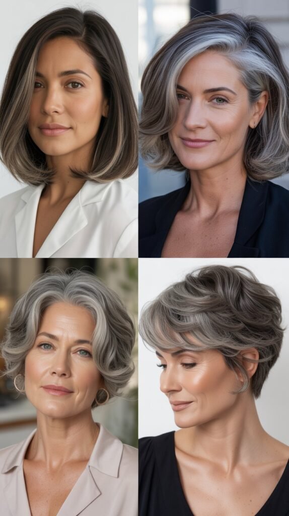 Ombre Gray Transition