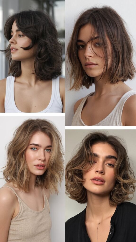 Tousled Bedhead Long Bob