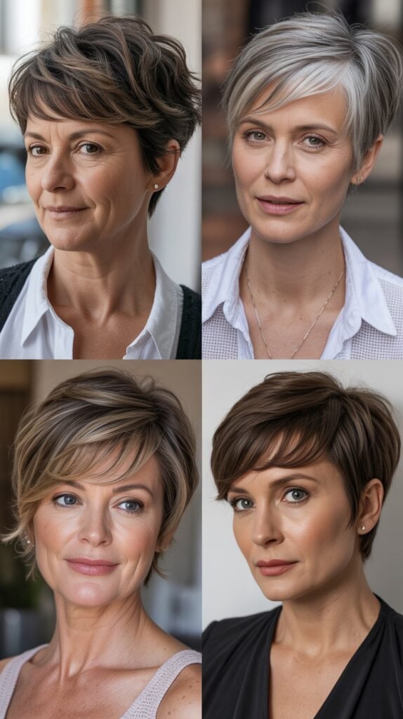 Layered Pixie with Undercut