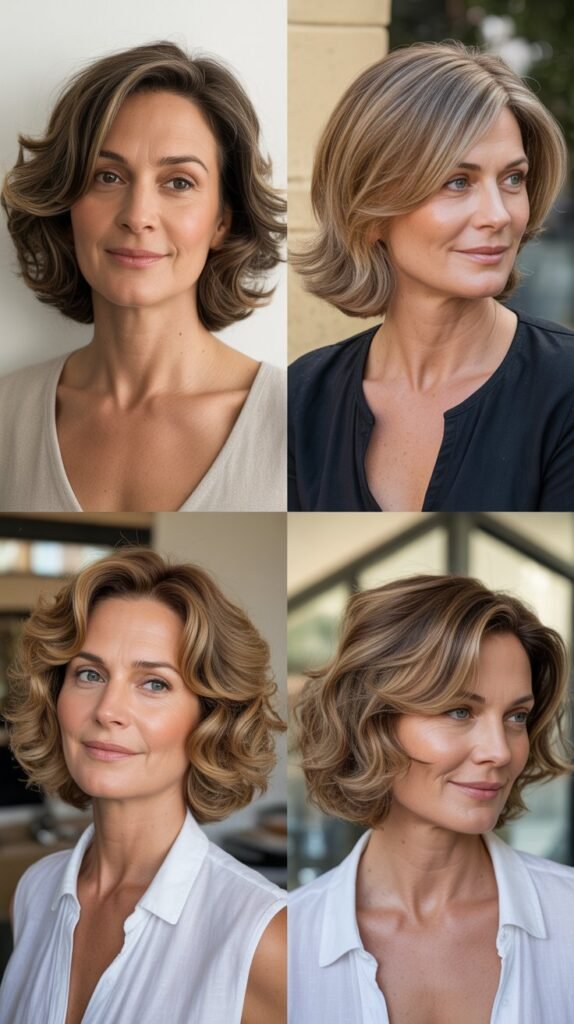 Textured Bob with Piecey Ends