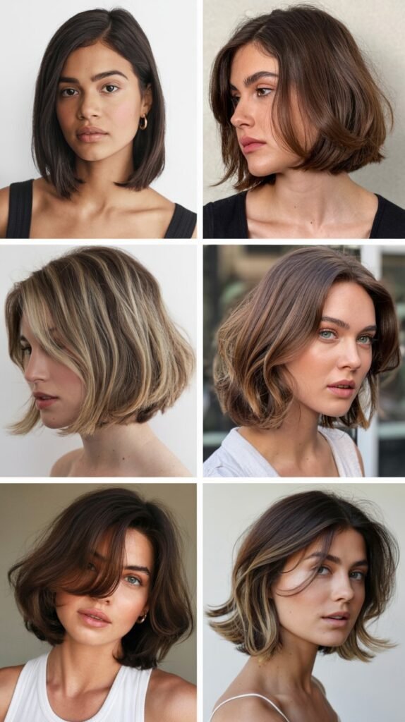  Layered Chin Bob with Natural Movement