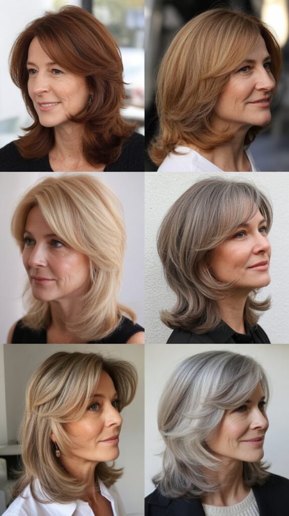  Long Layers with V-Shaped Back