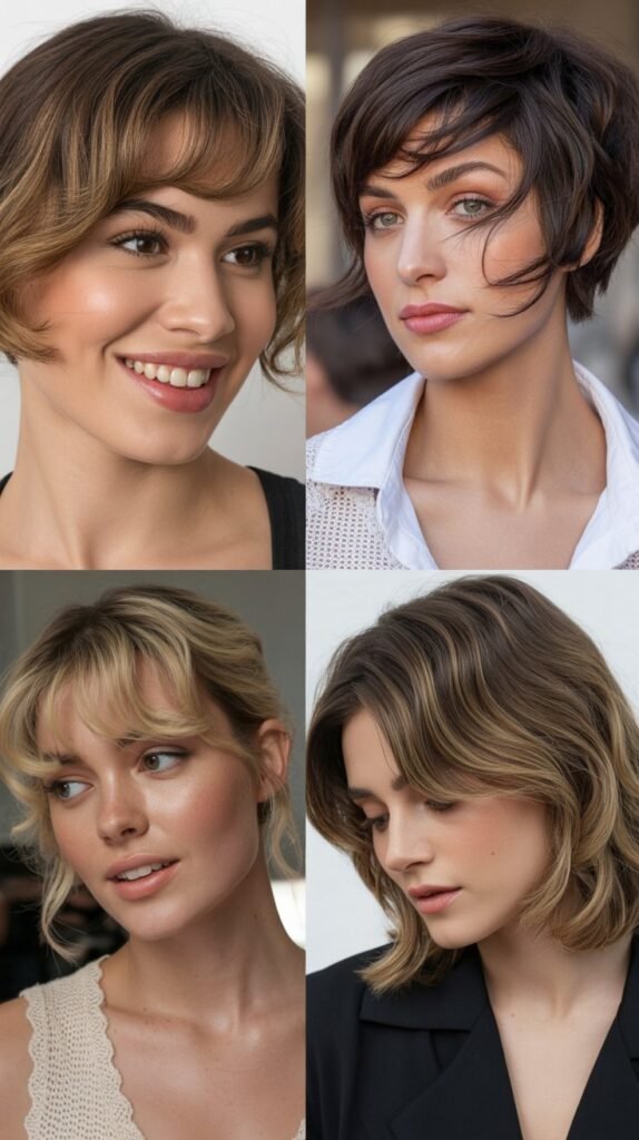  Wispy Bangs with Swooped Ends