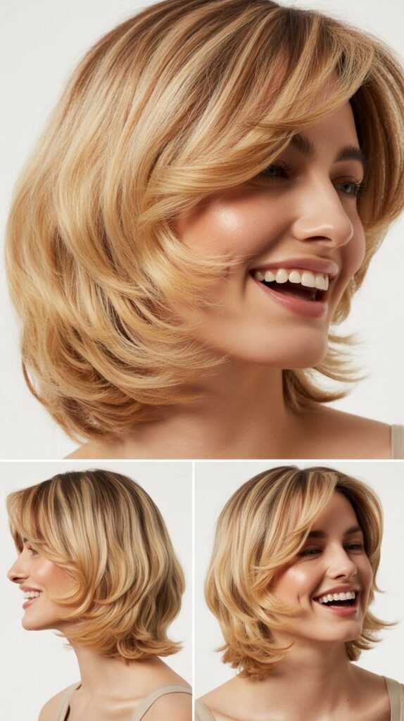 Desert Sand Blonde with Beveled Layers