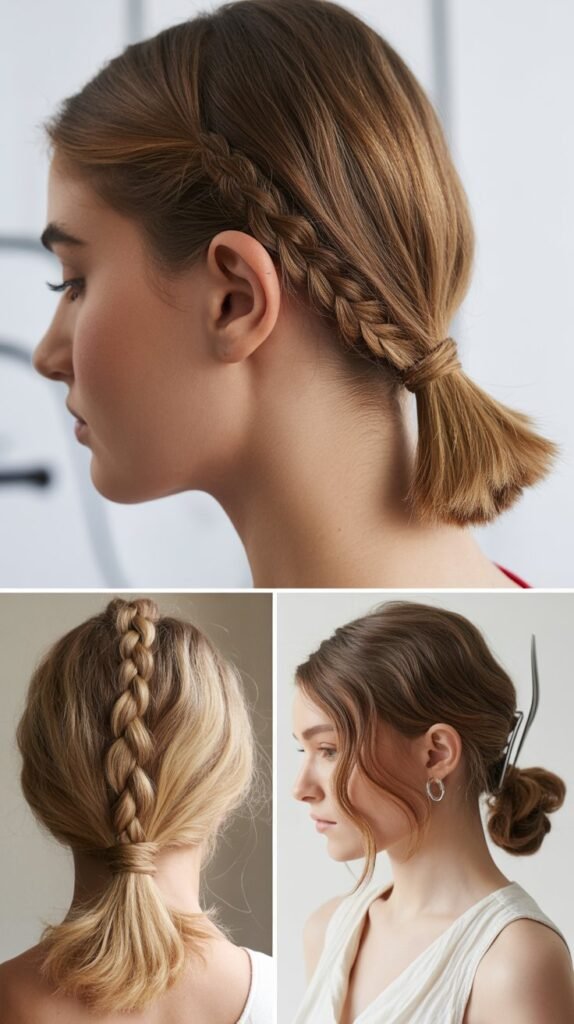 The Classic Low Ponytail with a Twist