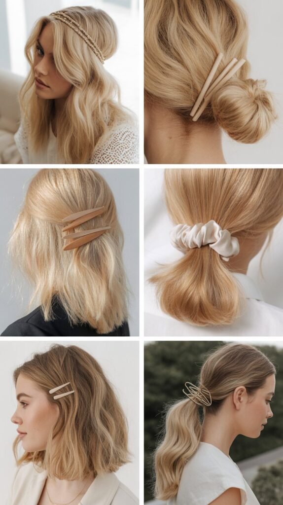 Blonde Accessories: Enhanced Styling Without Effort